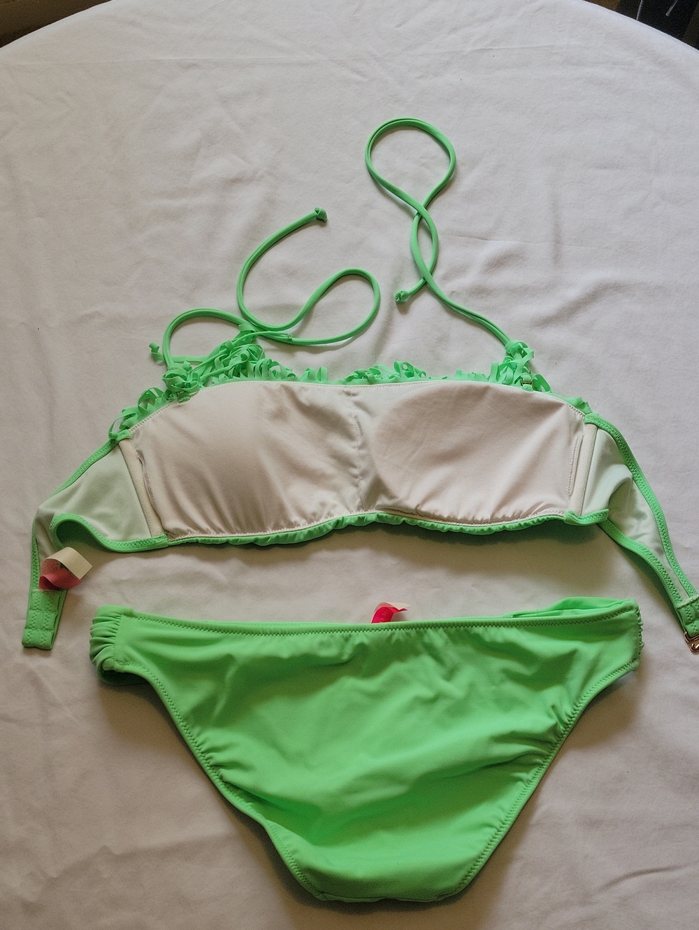 Victoria's Secret Mint Green Bikini Set with Gold Hardware - Picture 3 of 6